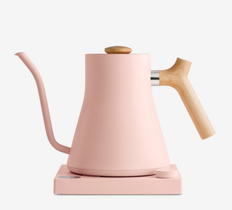 warm pink + maple