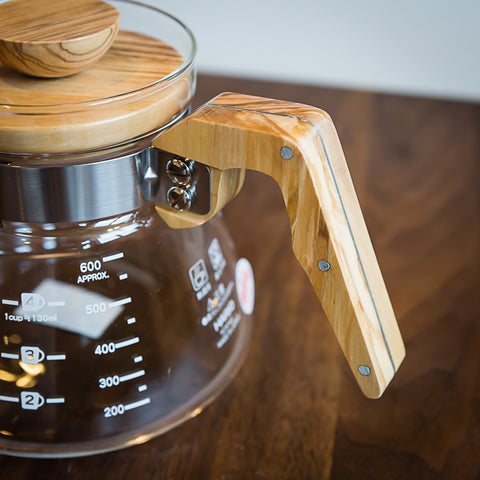 V60 Olive Wood Coffee Server